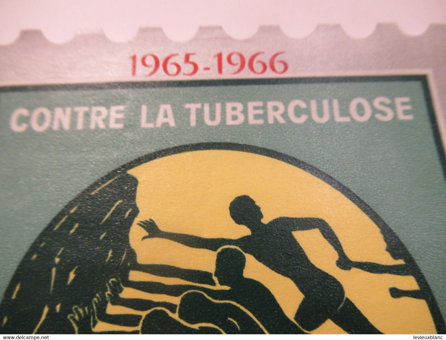 Timbre De Soutien Anti-tuberculeux/Comité National De Défense Contre La Tuberculose/5 Francs/Lutter/1965-66 TIBANTI5 - Enfermedades