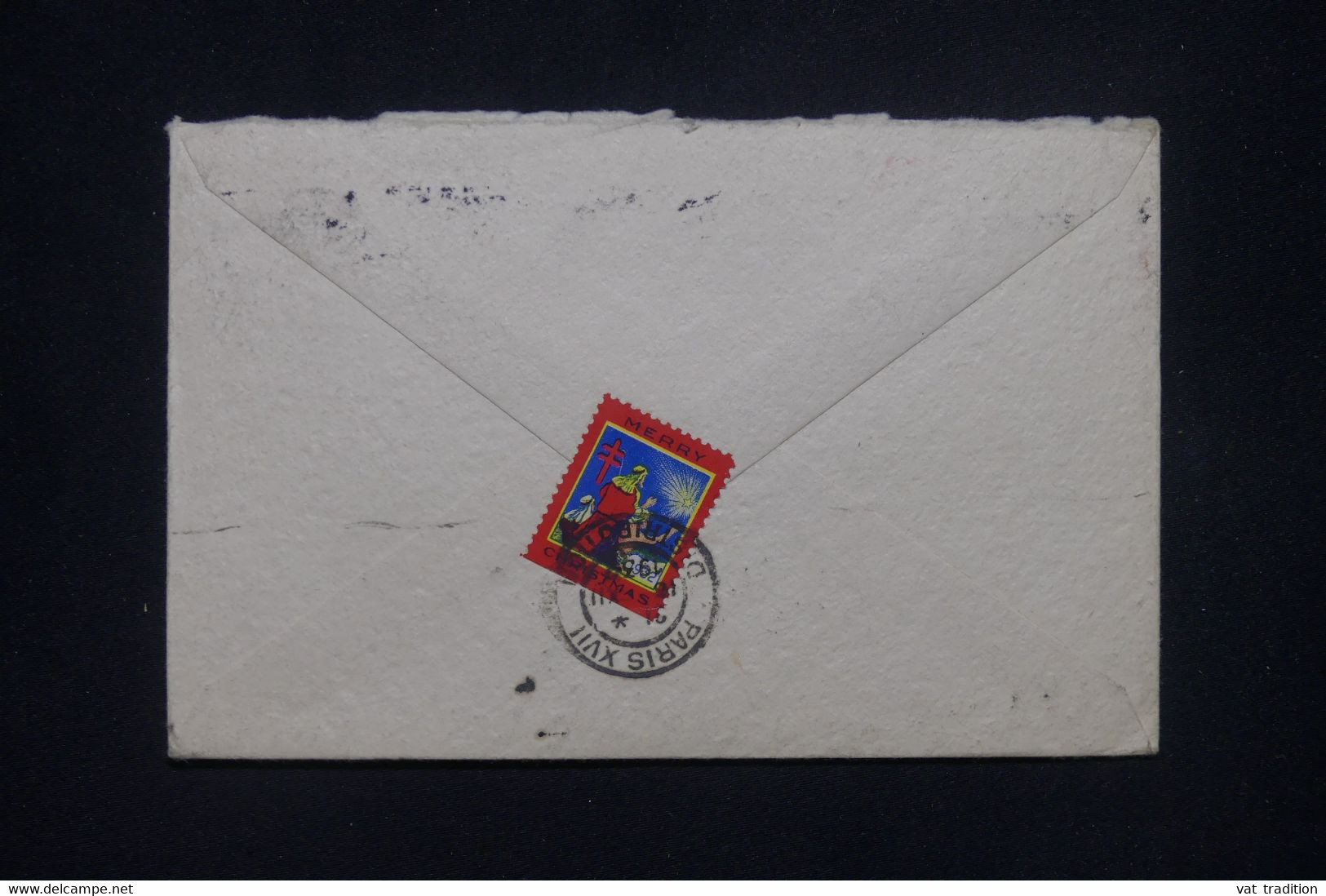 CANADA - Enveloppe De Ottawa Pour Paris En 1932 Avec Vignette Au Dos - L 133873 - Covers & Documents