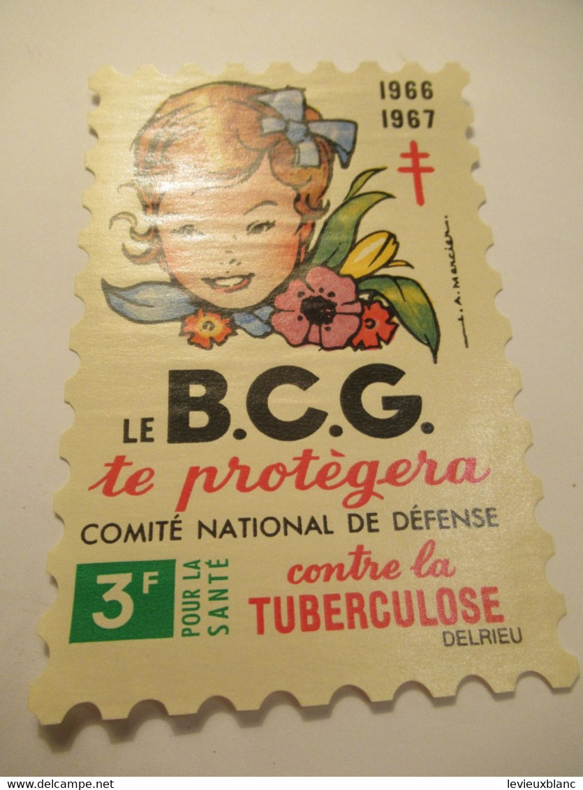 Timbre De Soutien Anti-tuberculeux/Comité National De Défense Contre La Tuberculose/3Francs/Enfant/1966-67 TIBANTI7 - Enfermedades