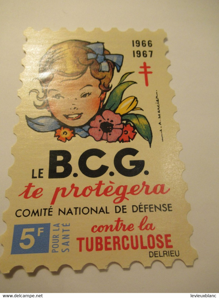 Timbre De Soutien Anti-tuberculeux/Comité National De Défense Contre La Tuberculose/5 Francs/Enfant/1966-67 TIBANTI8 - Ziekte