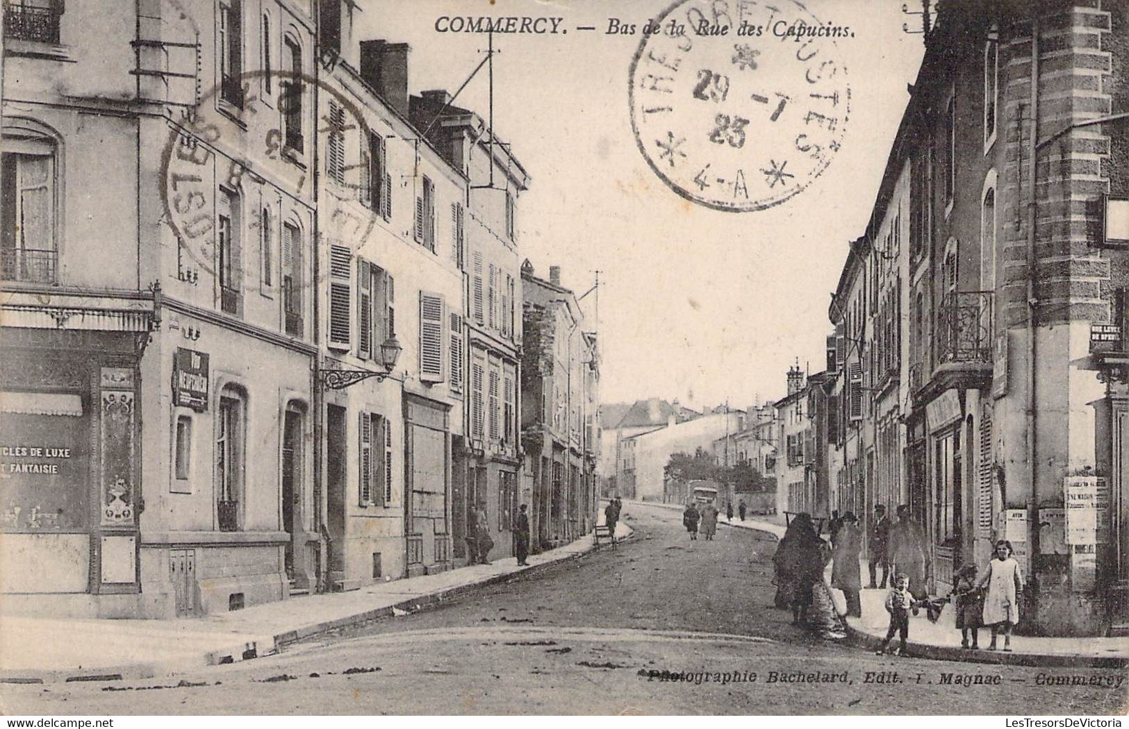 CPA - FRANCE - 55 - COMMERCY - Bas De La Rue Des Capucins - Edition Magnac - Commercy