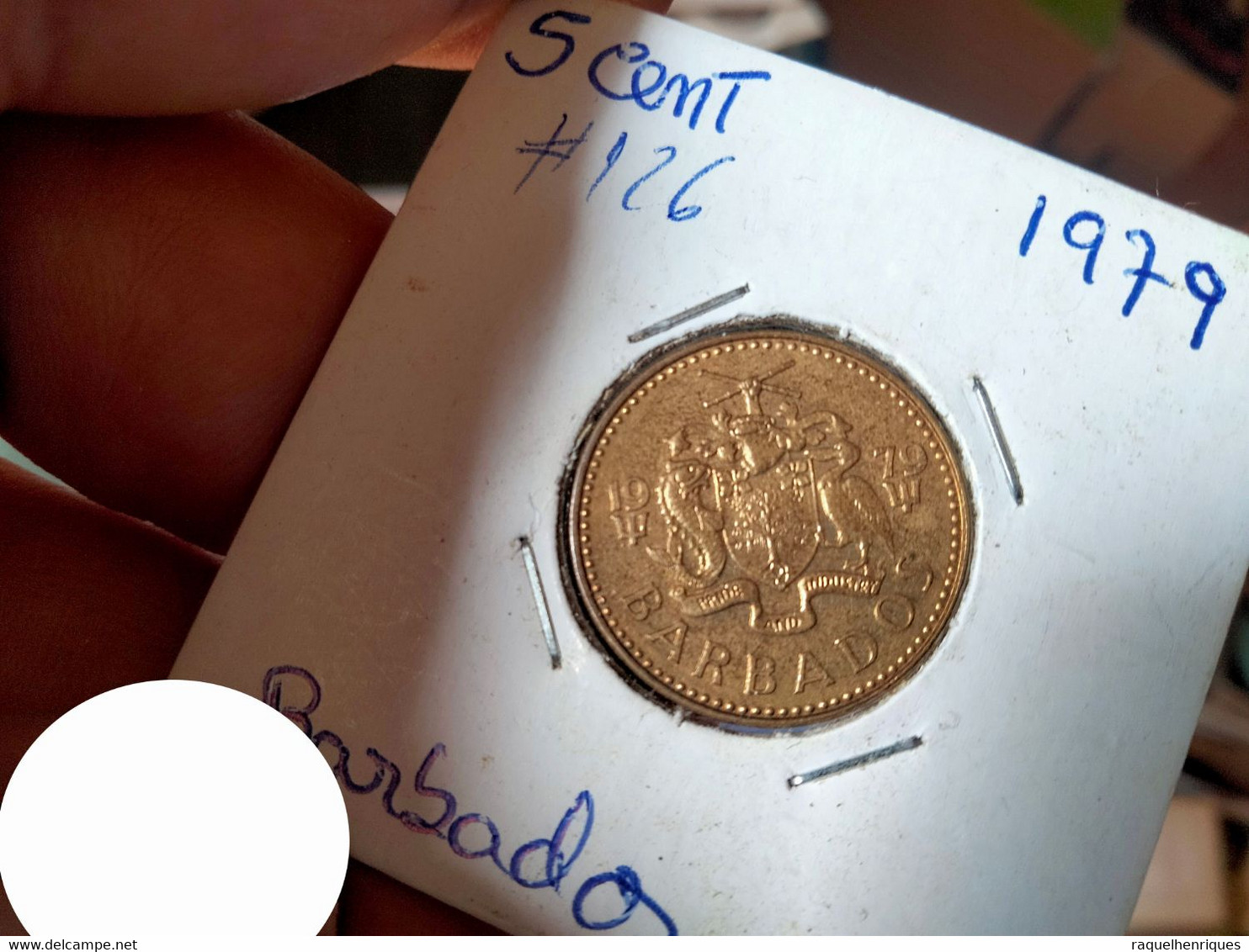 BARBADOS 5 CENT 1979 KM# 11 (G#19-40) - Barbados (Barbuda)