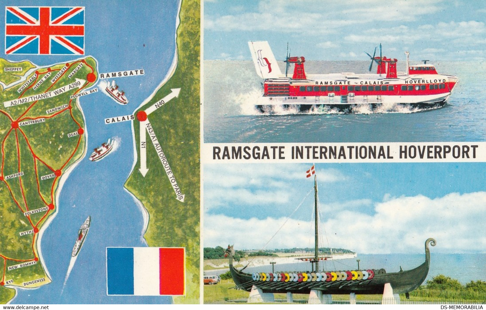 Ramsgate International Hoverport , Hovercraft Ramsgate-Calais - Luftkissenfahrzeuge