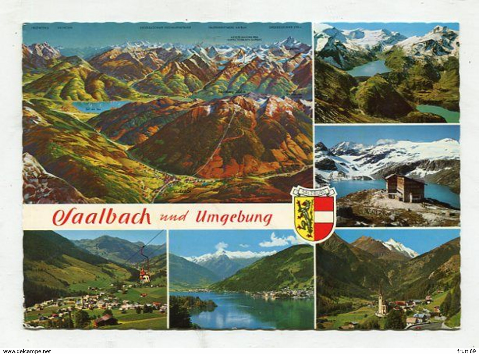 AK 091668 AUSTRIA - Saalbach Und Umgebung - Saalbach