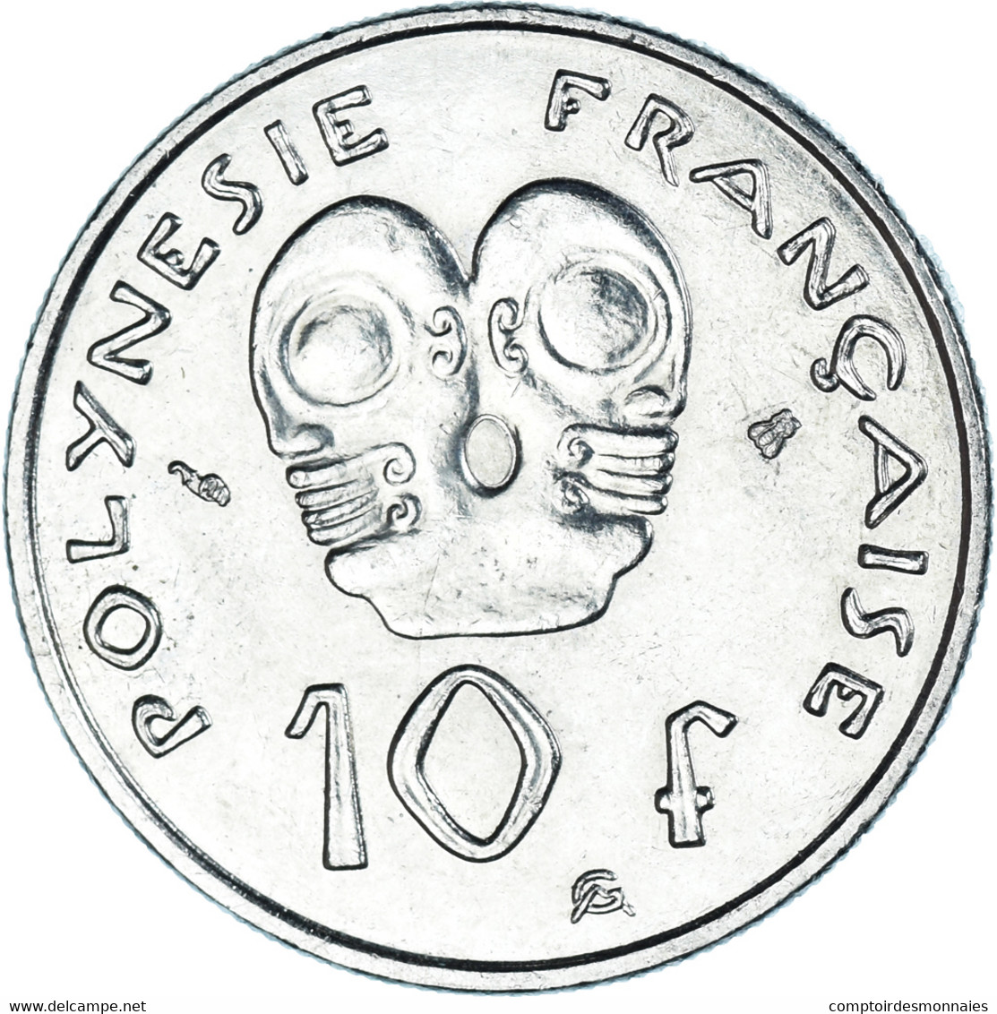 Monnaie, Polynésie Française, 10 Francs, 1997 - Frans-Polynesië