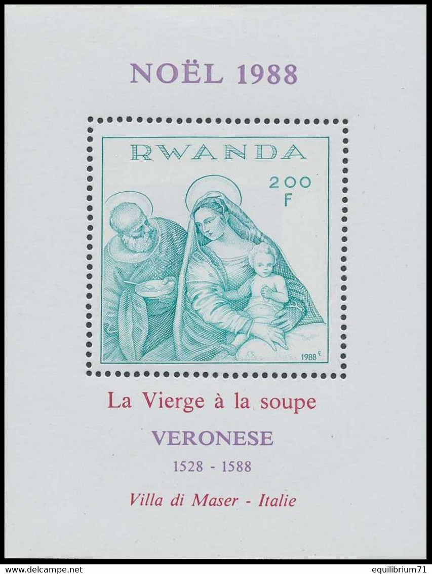 BL102**(1337) - Noël / Kerstmis - La Vierge à La Soupe / De Maagd En De Soep - Peinture / Schilderij - Véronèse - Cuadros