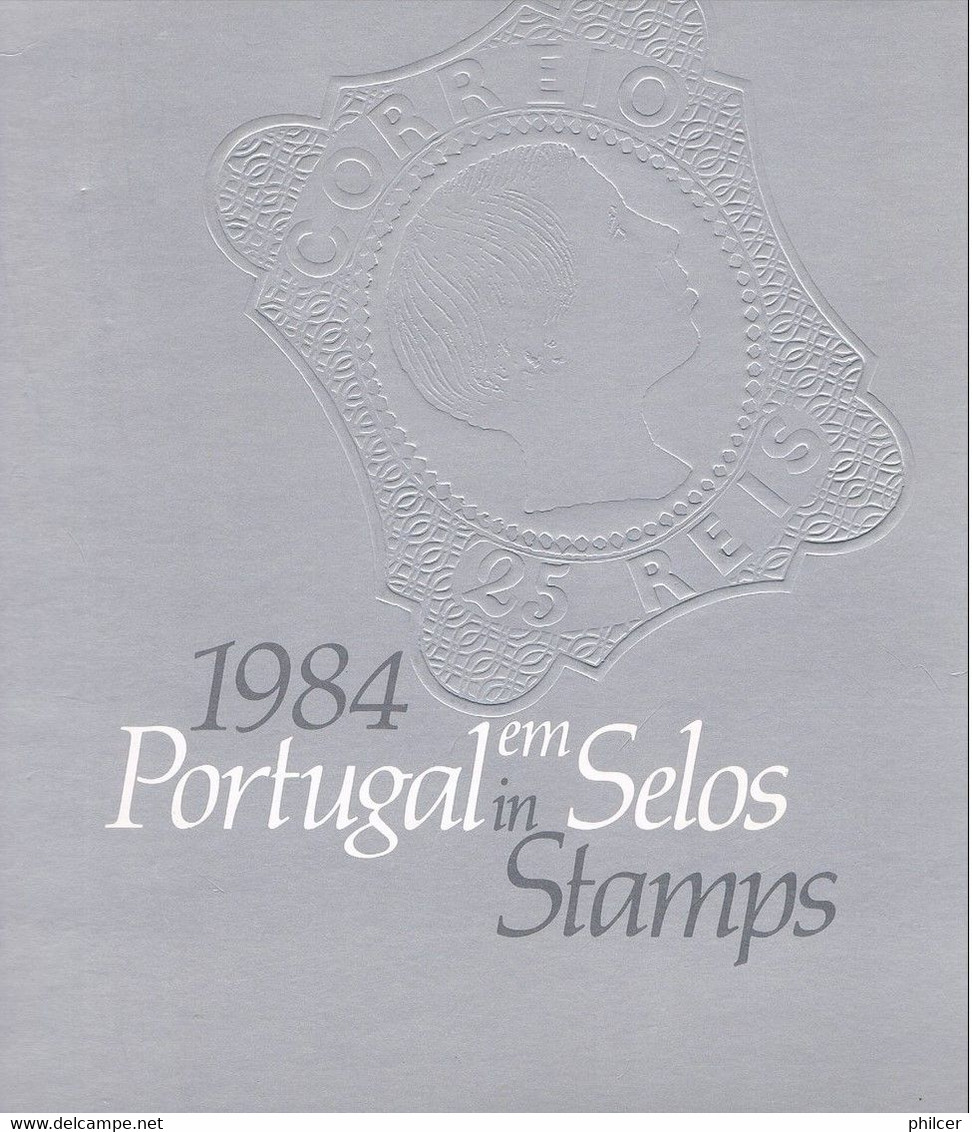 Portugal, 1984, Portugal Em Selos, Edição Sem Selos - Boek Van Het Jaar