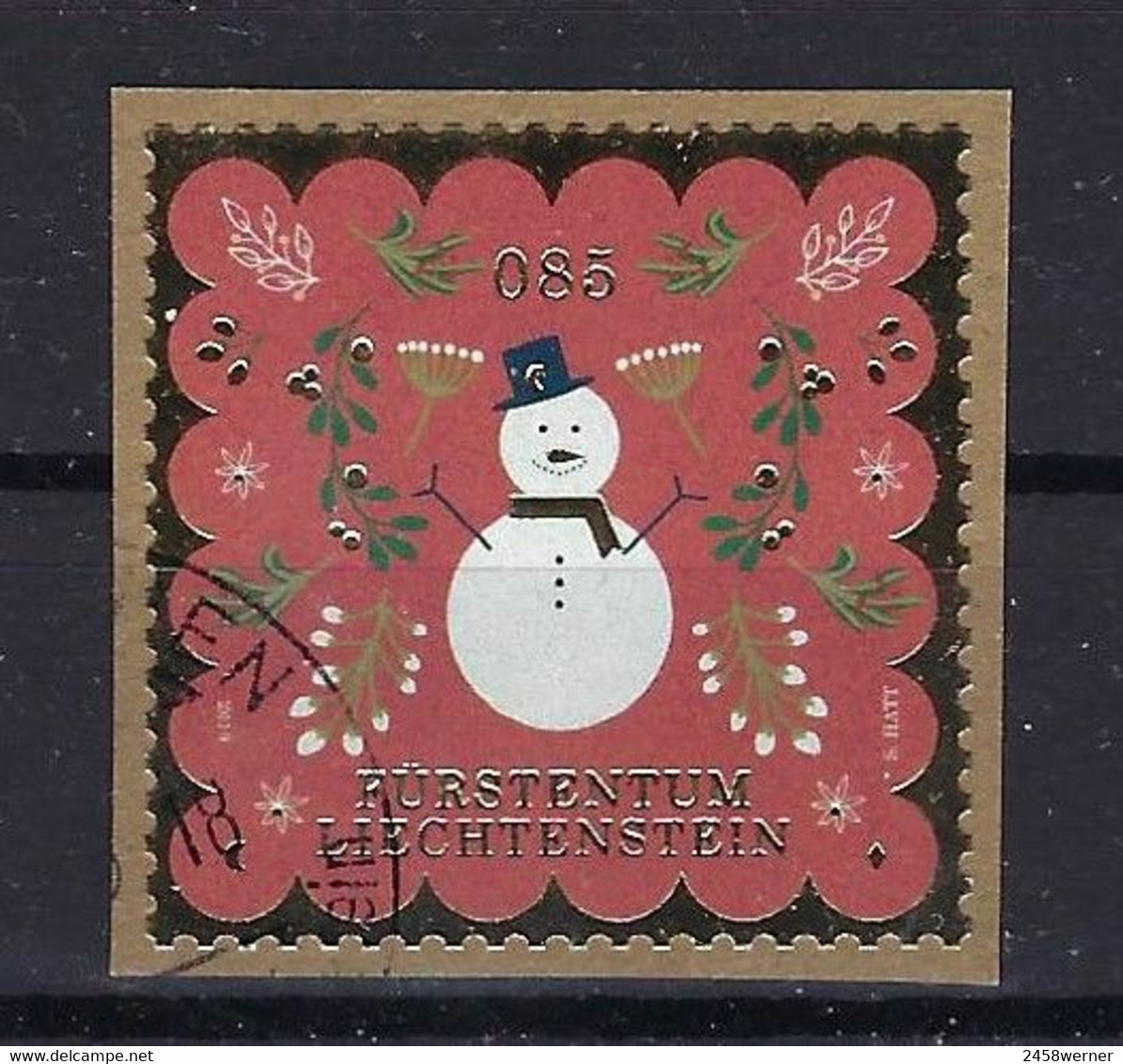 Liechtenstein 2019, Nr.1962, Weihnachten Gestempelt Used - Usados