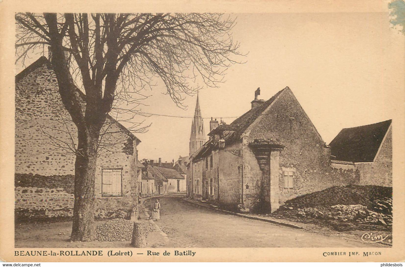 LOIRET  BEAUNE LA ROLANDE  Rue De Batilly - Beaune-la-Rolande