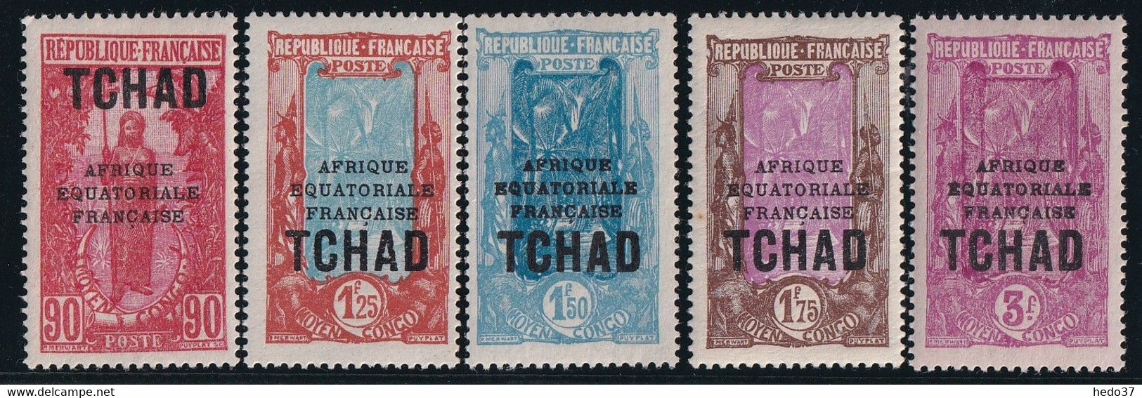 Tchad N°53/55 - Neuf * Avec Charnière - TB - Unused Stamps