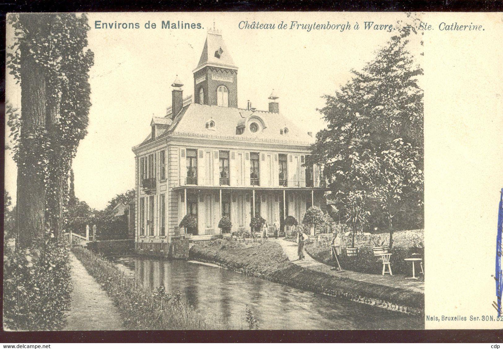 Cpa Wavre Ste Catherine  1903 - Sint-Katelijne-Waver