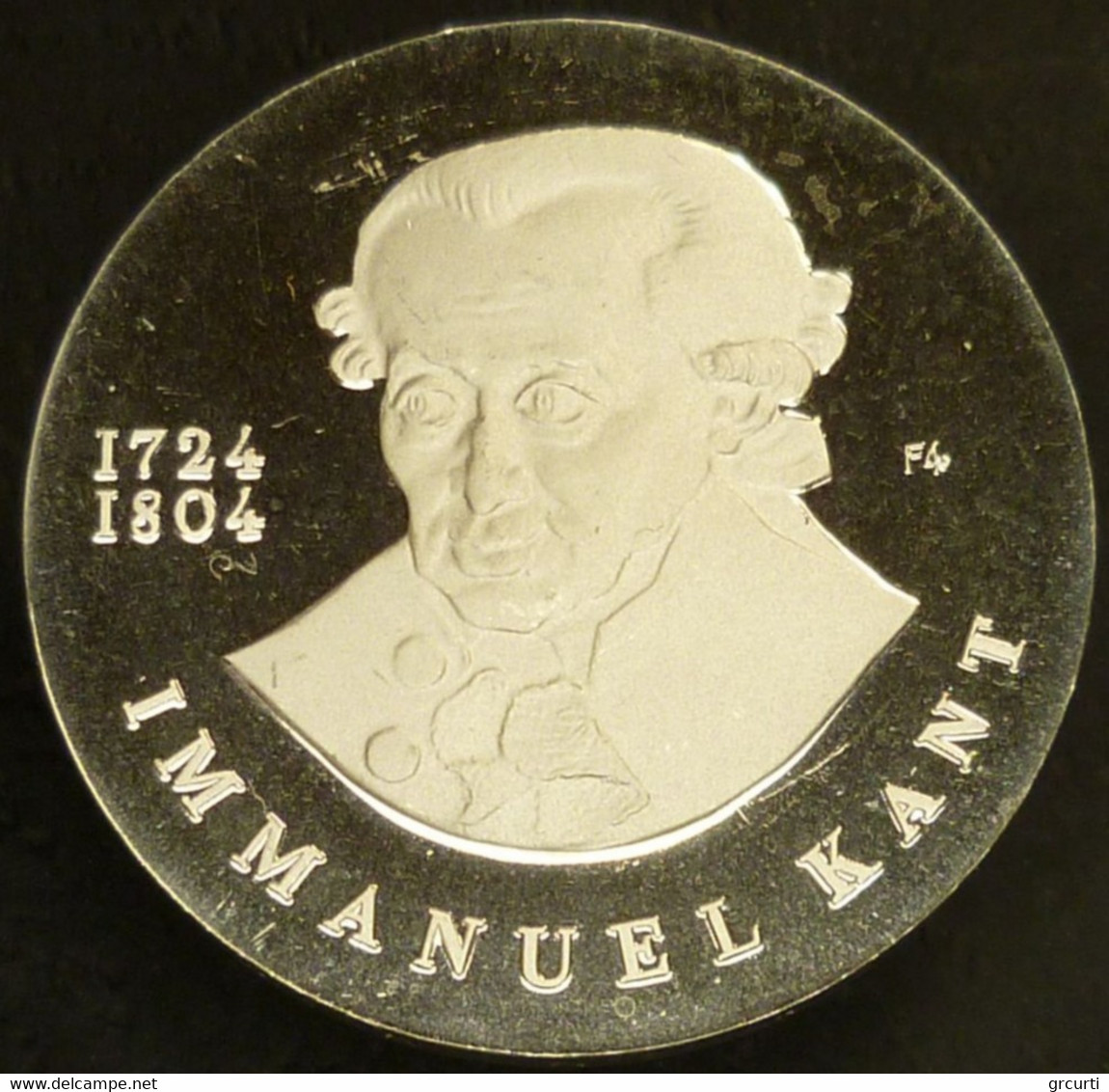 Germania Orientale - DDR - 20 Mark 1974 - 250° Morte Di Immanuel Kant - KM# 53 - 5 Marchi