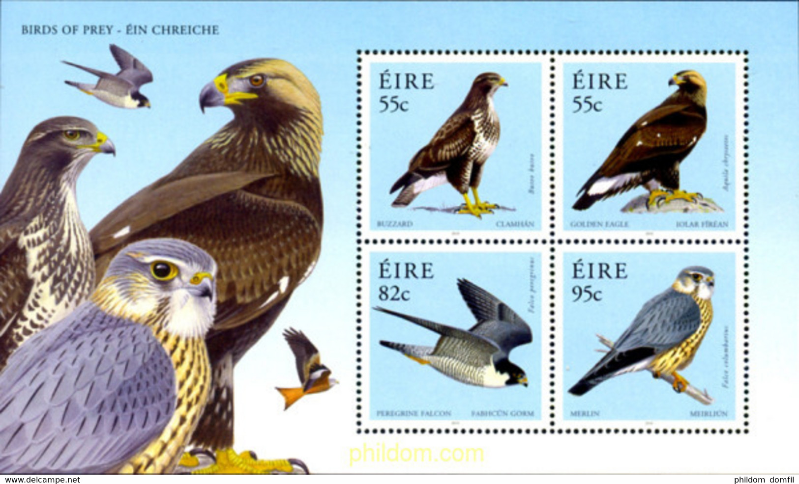 253847 MNH IRLANDA 2010 AVES - Collections, Lots & Series