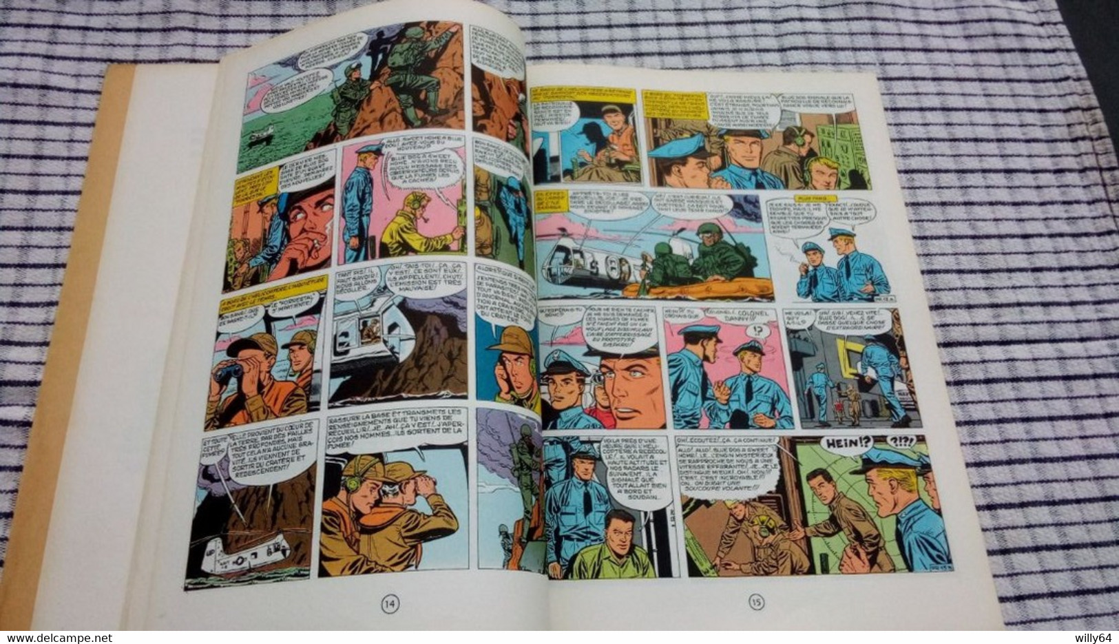 LES AVENTURES DE BUCK DANNY    " Un Prototype à Disparu "   1971  DUPUIS   BD SOUPLE  BE - Buck Danny