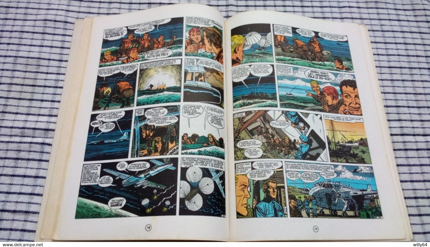 LES AVENTURES DE BUCK DANNY  T11  " Ciel De Corée "   1977  DUPUIS   BD SOUPLE  BE - Buck Danny