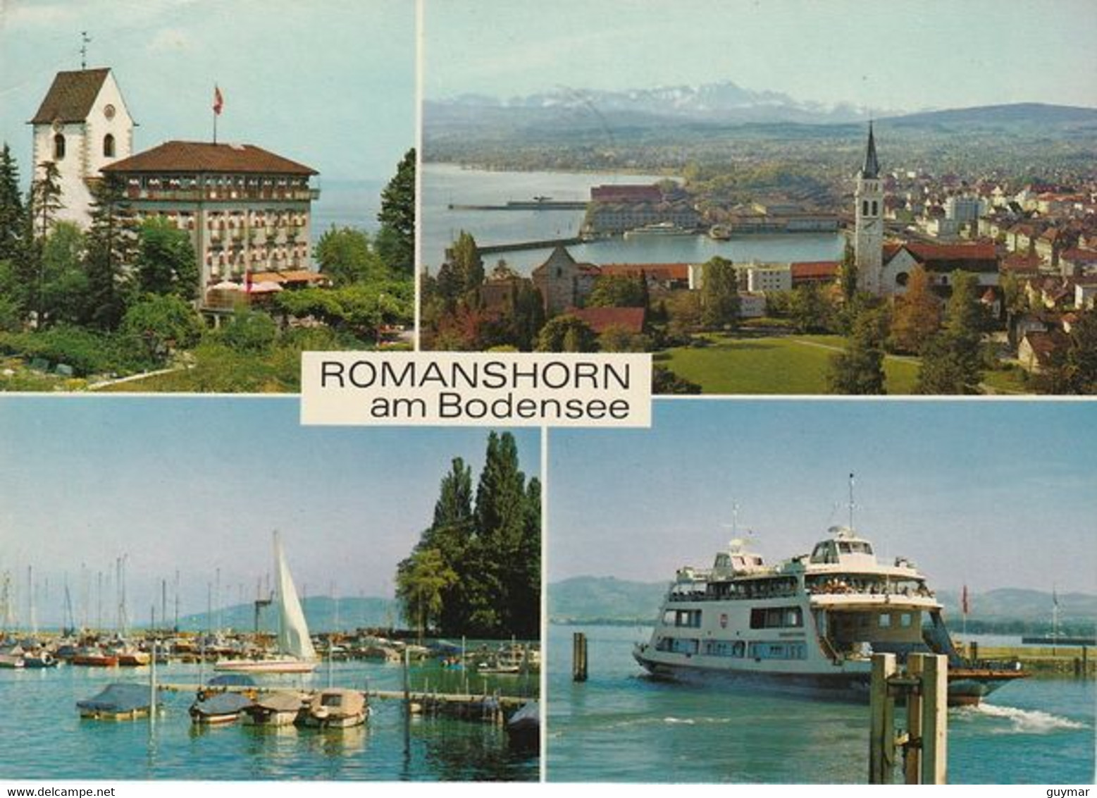 SVIZZERA - ROMANSHORN - NAVE - SHIP - 2772 - Romanshorn