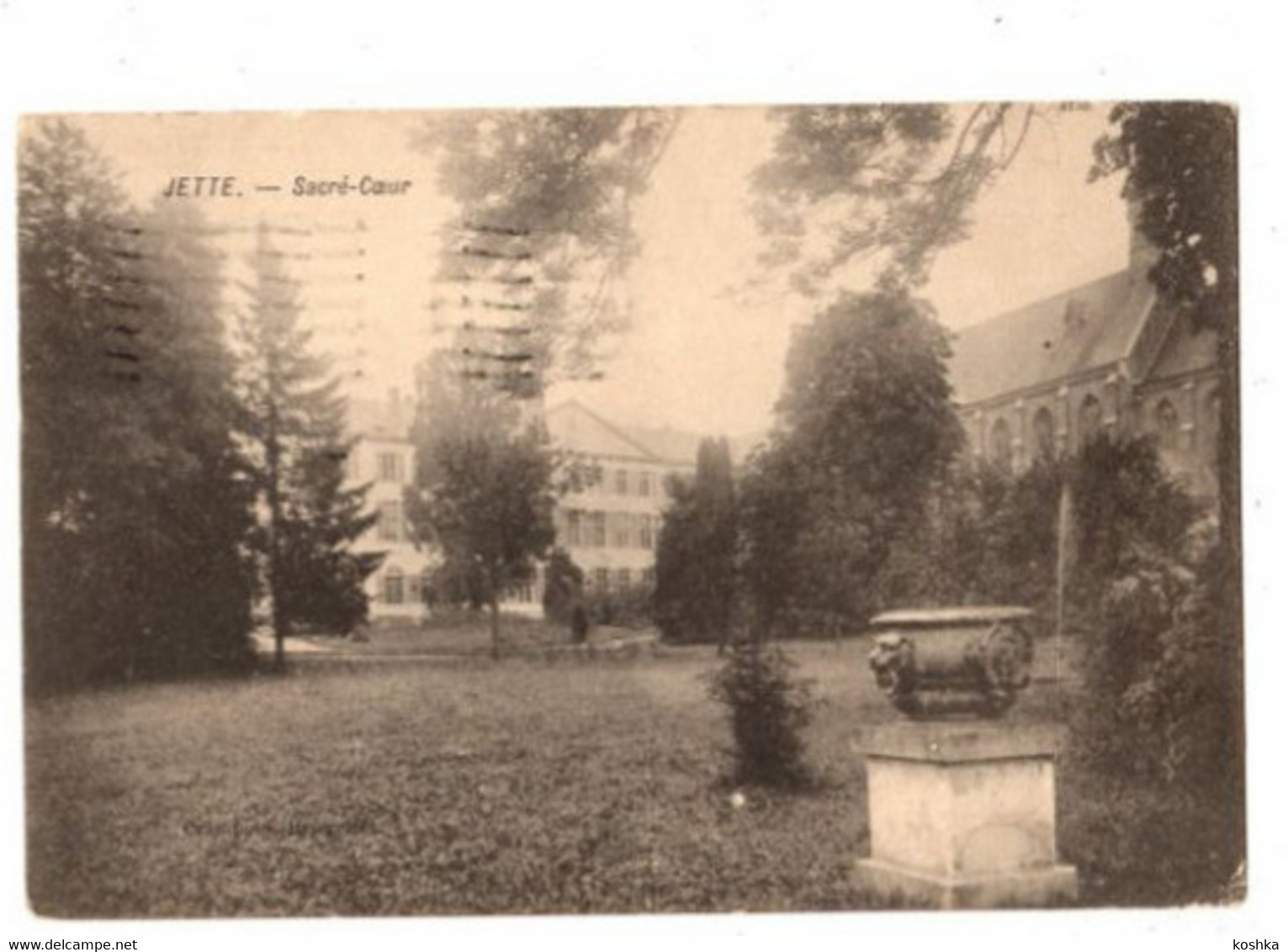 JETTE - Sacré Coeur - Envoyée / Verzonden 1908 - Jette