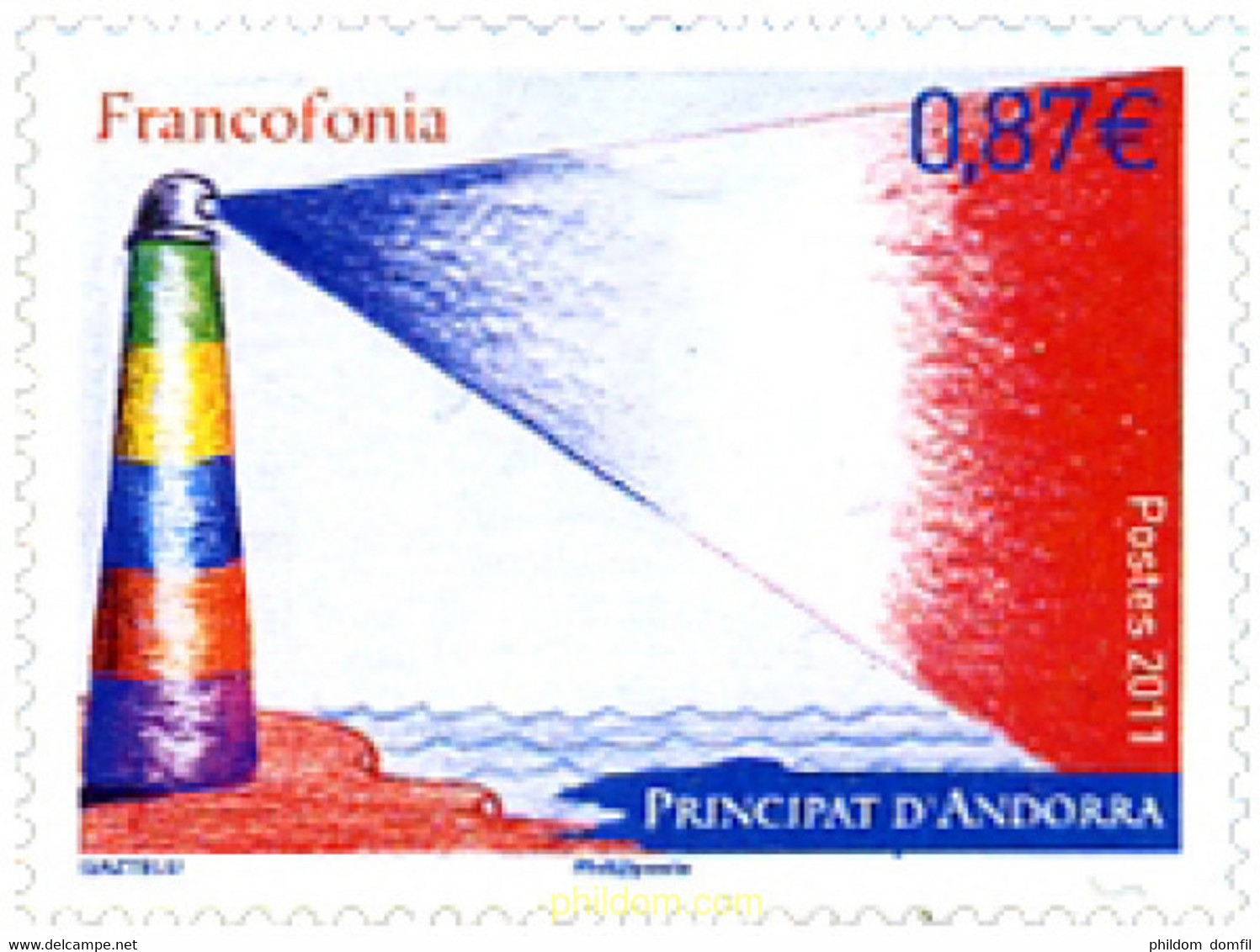 259985 MNH ANDORRA. Admón Francesa 2011 FRANCOFONOS - Collections