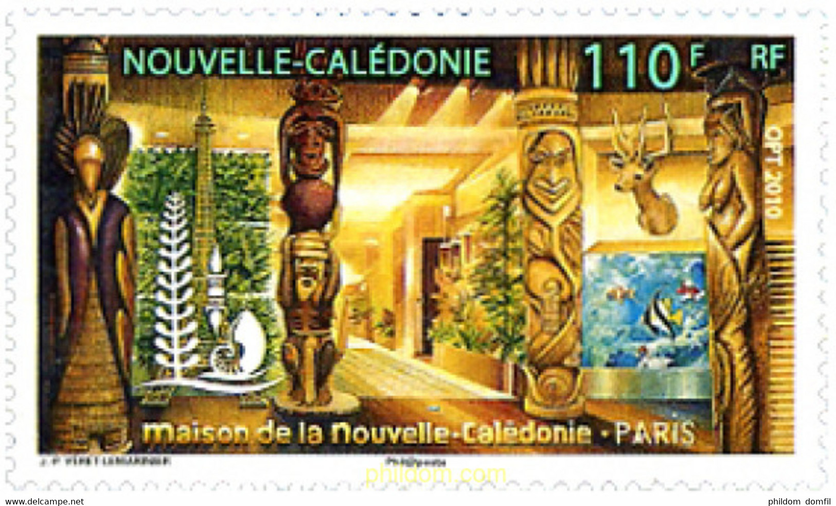 260456 MNH NUEVA CALEDONIA 2010 - Used Stamps