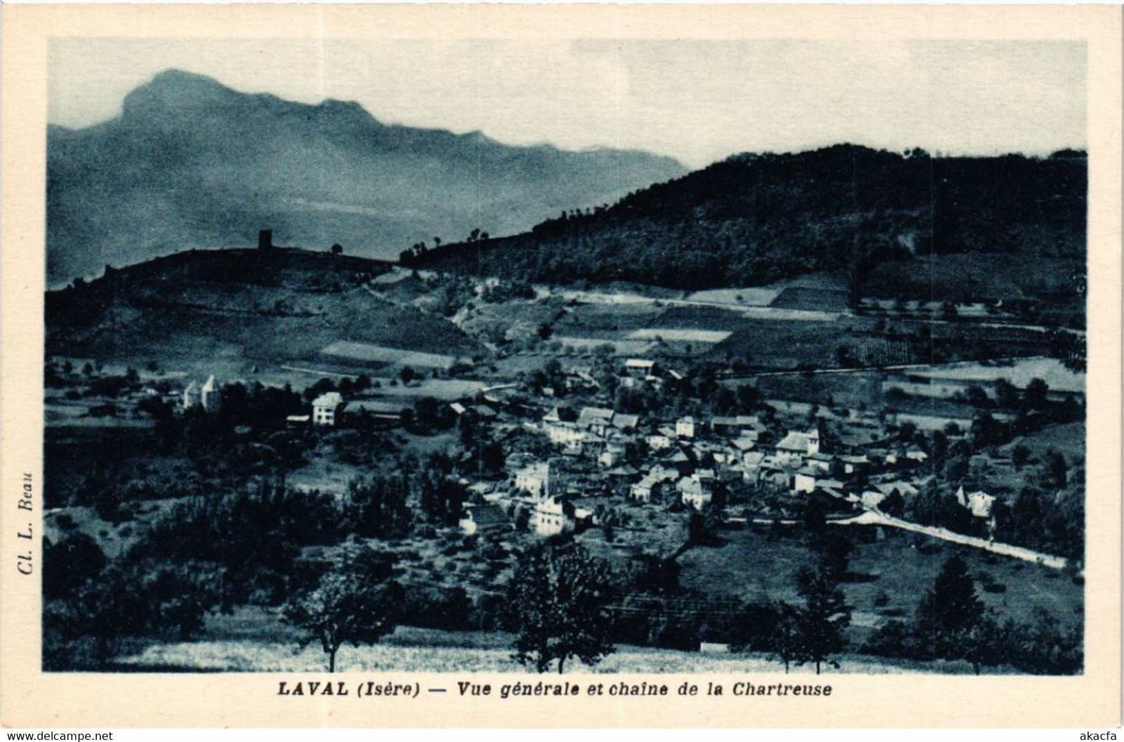 CPA LAVAL - Vue Générale Et Chaine De La CHARTREUSE (583386) - Laval