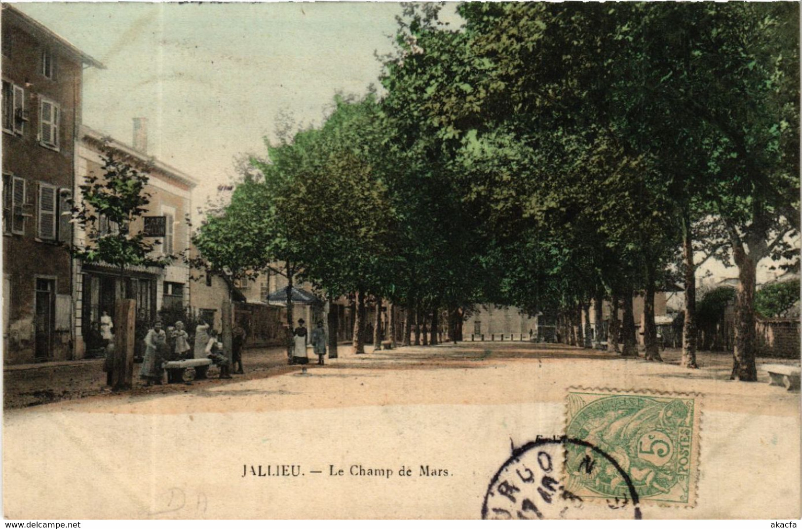 CPA JALLIEU - Le Champ De Mars (583532) - Jallieu