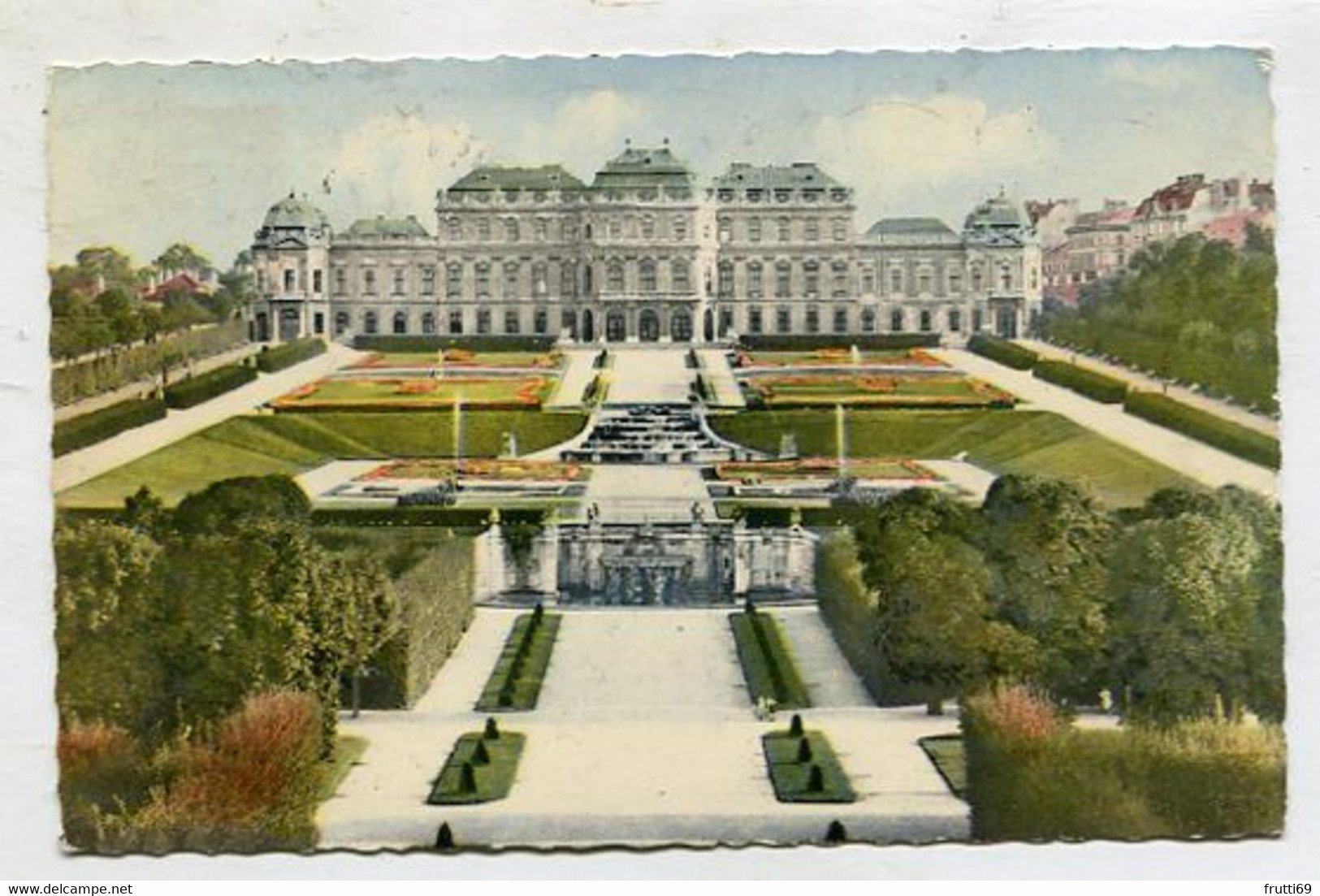 AK 091720 AUSTRIA - Wien - Schloß Belverde - Belvedere
