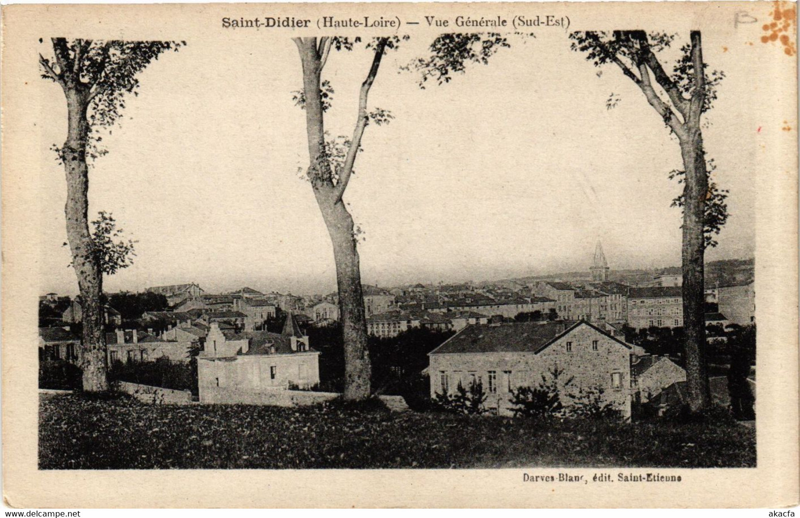 CPA St-DIDIER - Vue Générale - Sud-Est (690415) - Saint Didier En Velay