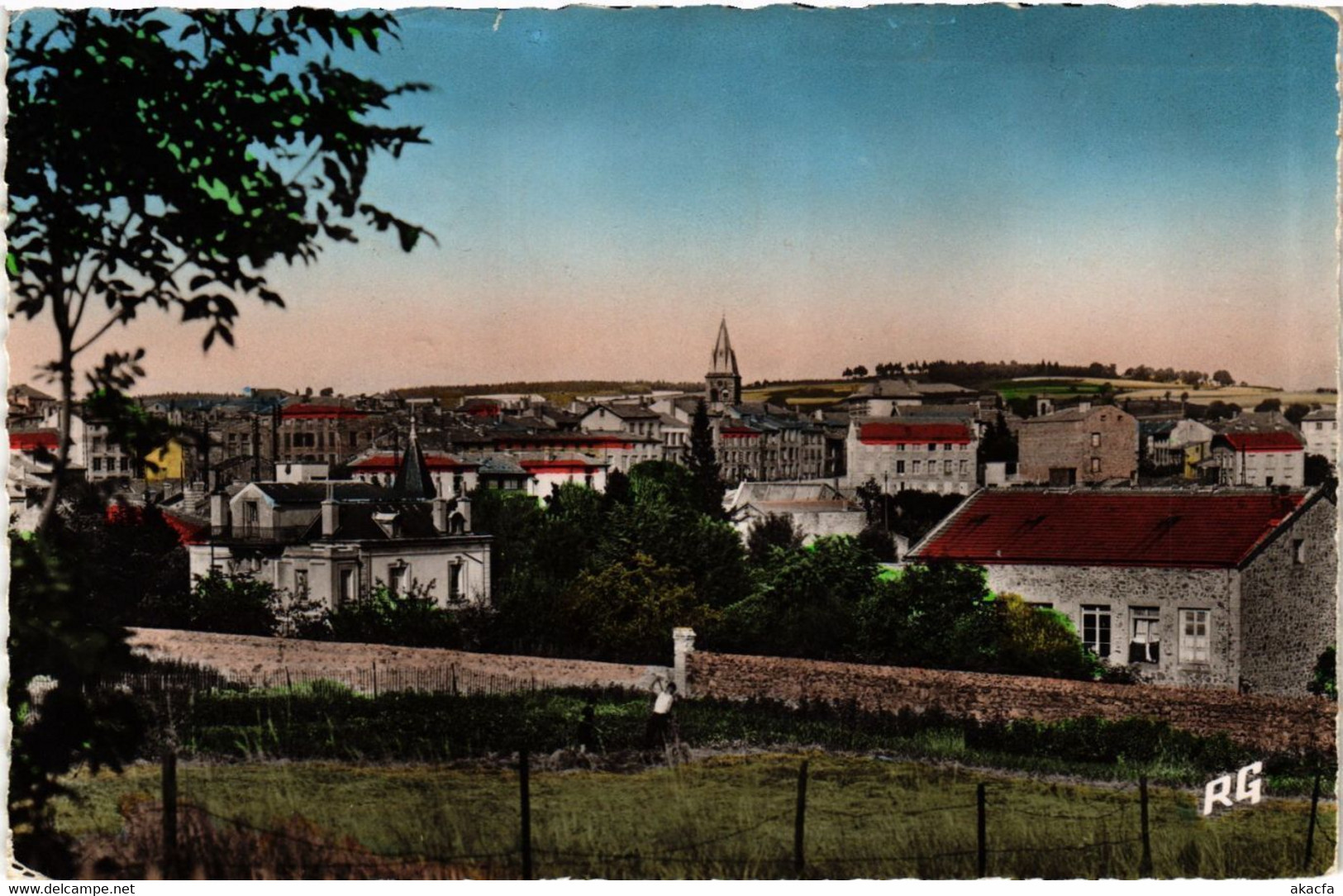 CPA St-DIDIER-en-VELAY - Vue Générale De St-Roch (690397) - Saint Didier En Velay