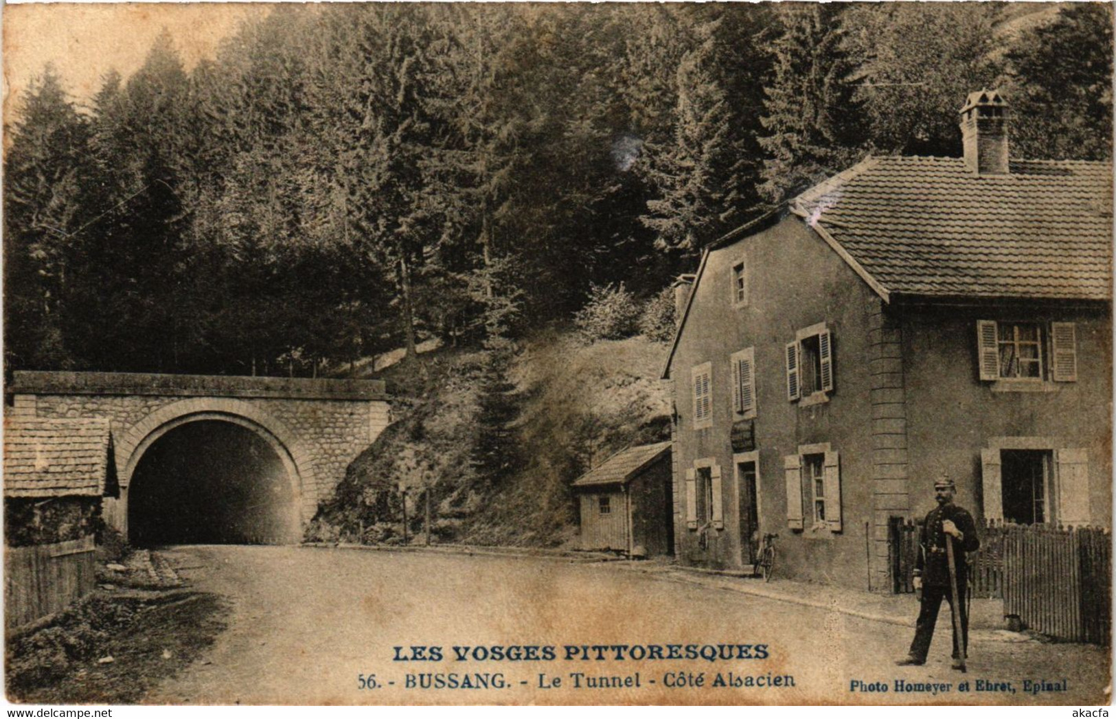 CPA Les Vosges Pitt. - BUSSANG - Le Tunnel - Cote Alsacien (657903) - Col De Bussang