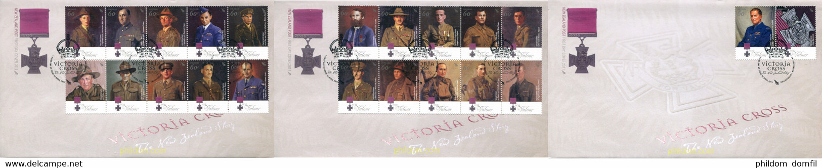 314234 MNH NUEVA ZELANDA 2011 HOMBRE DE LA ARMADA NEOZELANDESA HABIENDO RECIBIDO LA CRUZ DE VICTORIA - Abarten Und Kuriositäten