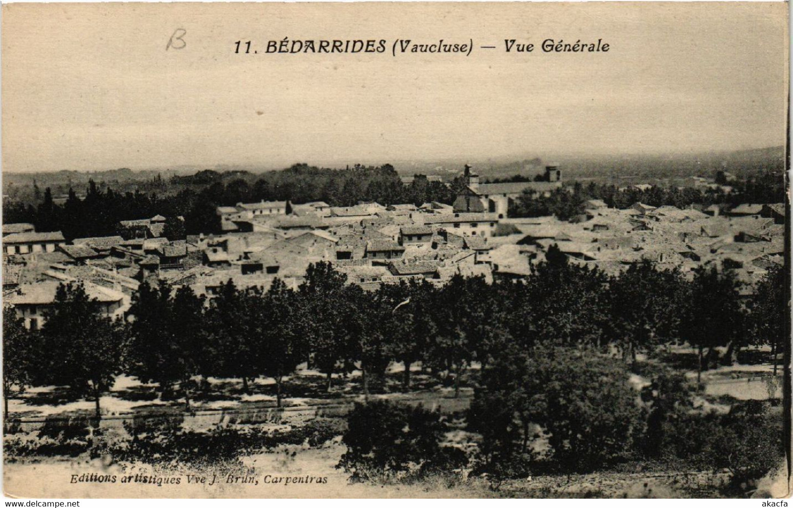 CPA BEDARRIDES - Vue Générale (511964) - Bedarrides