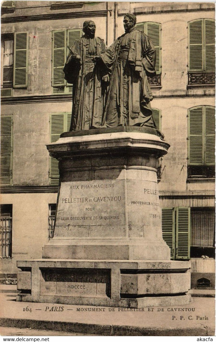 CPA PARIS 5e Monument De Pelletier T De Caventou (535353) - Statues