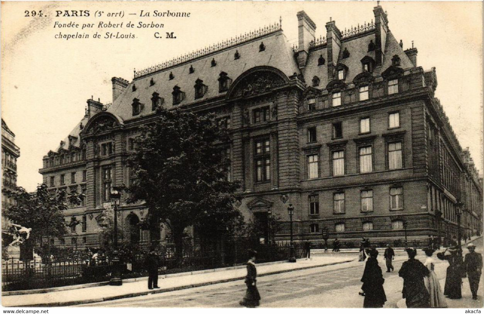 CPA PARIS 5e La Sorbonne (535437) - Enseignement, Ecoles Et Universités