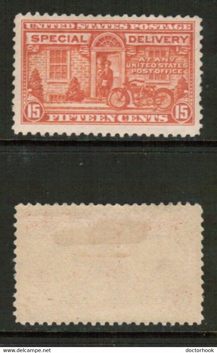 U.S.A.   Scott # E13* MINT HINGED (CONDITION AS PER SCAN) (Stamp Scan # 834-3) - Special Delivery, Registration & Certified