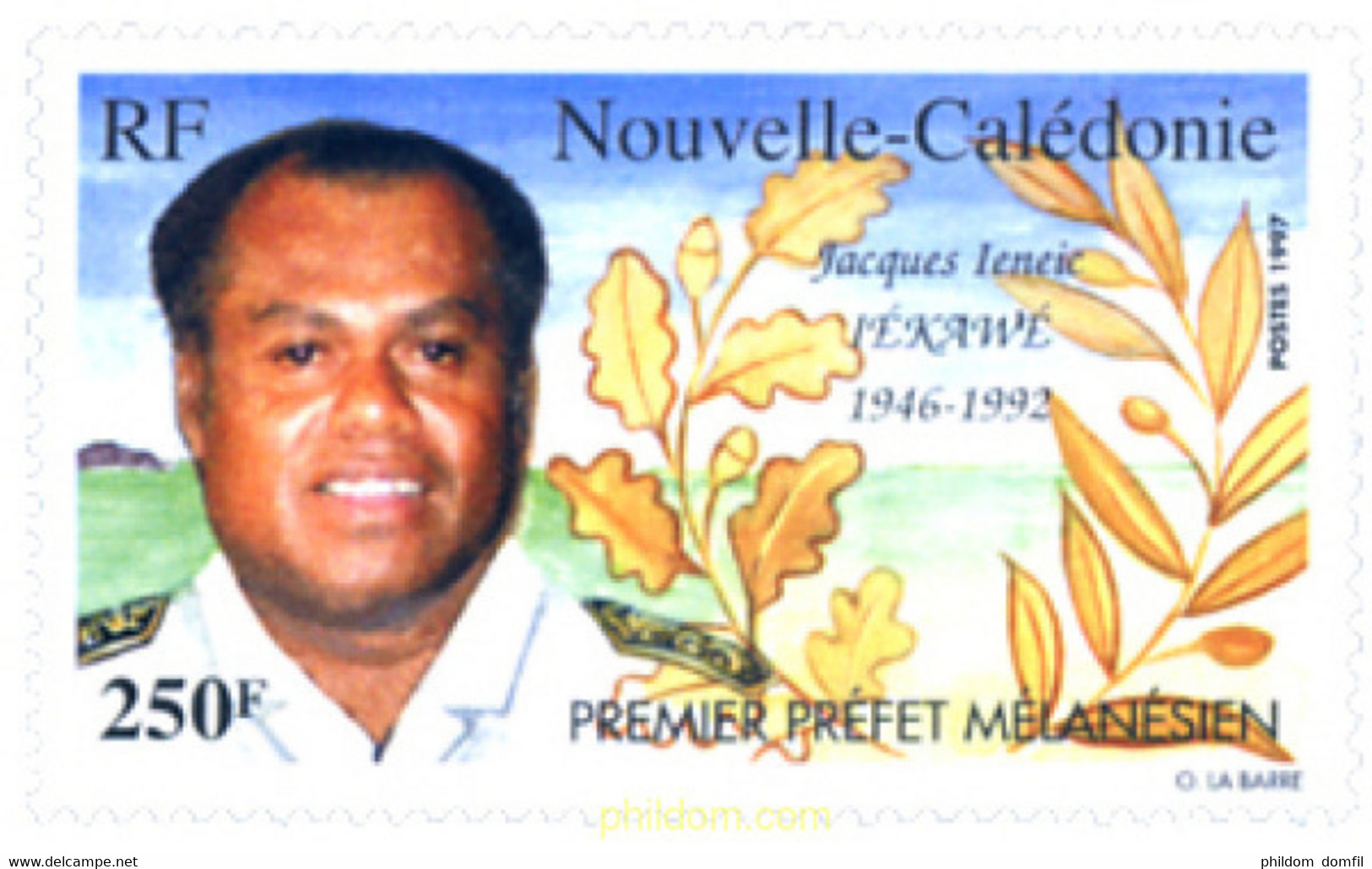 263012 MNH NUEVA CALEDONIA 1997 PERSONAJE - Oblitérés