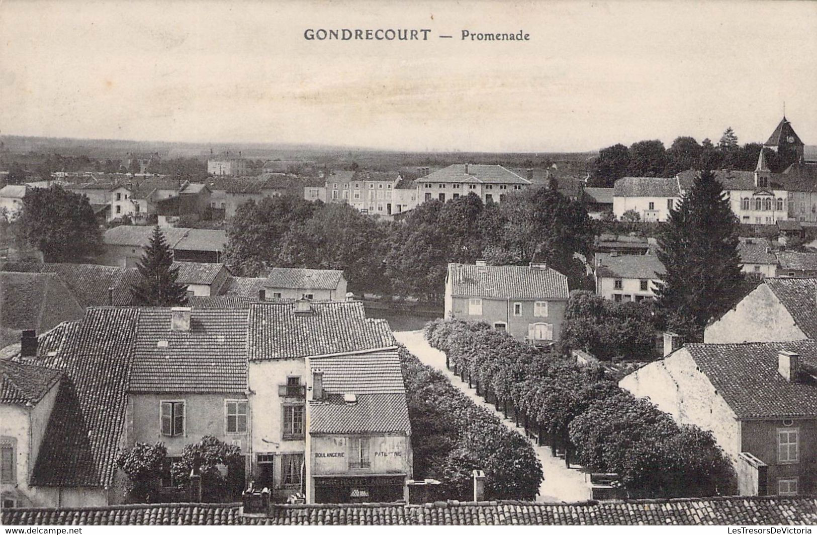 CPA - FRANCE - 55 - GONDRECOURT - Promenade - - Gondrecourt Le Chateau