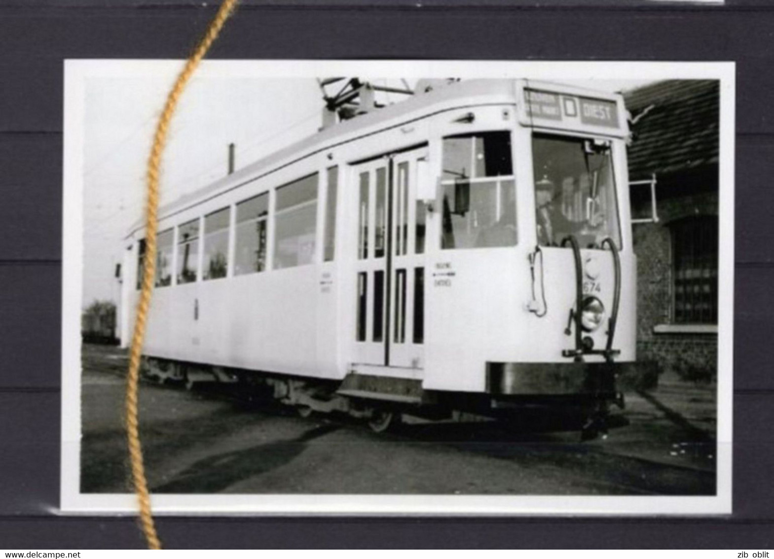 PHOTO    TRAM LEUVEN DIEST - Tramways