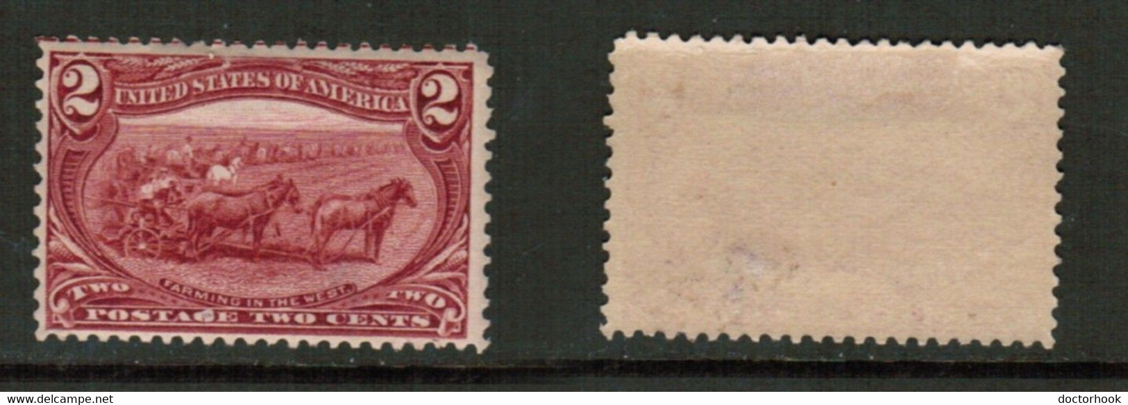 U.S.A.   Scott # 286* MINT HINGED (CONDITION AS PER SCAN) (Stamp Scan # 834-10) - Unused Stamps