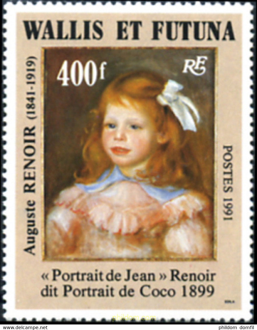 263624 MNH WALLIS Y FUTUNA 1991 AUGUSTE RENOIR - Gebruikt