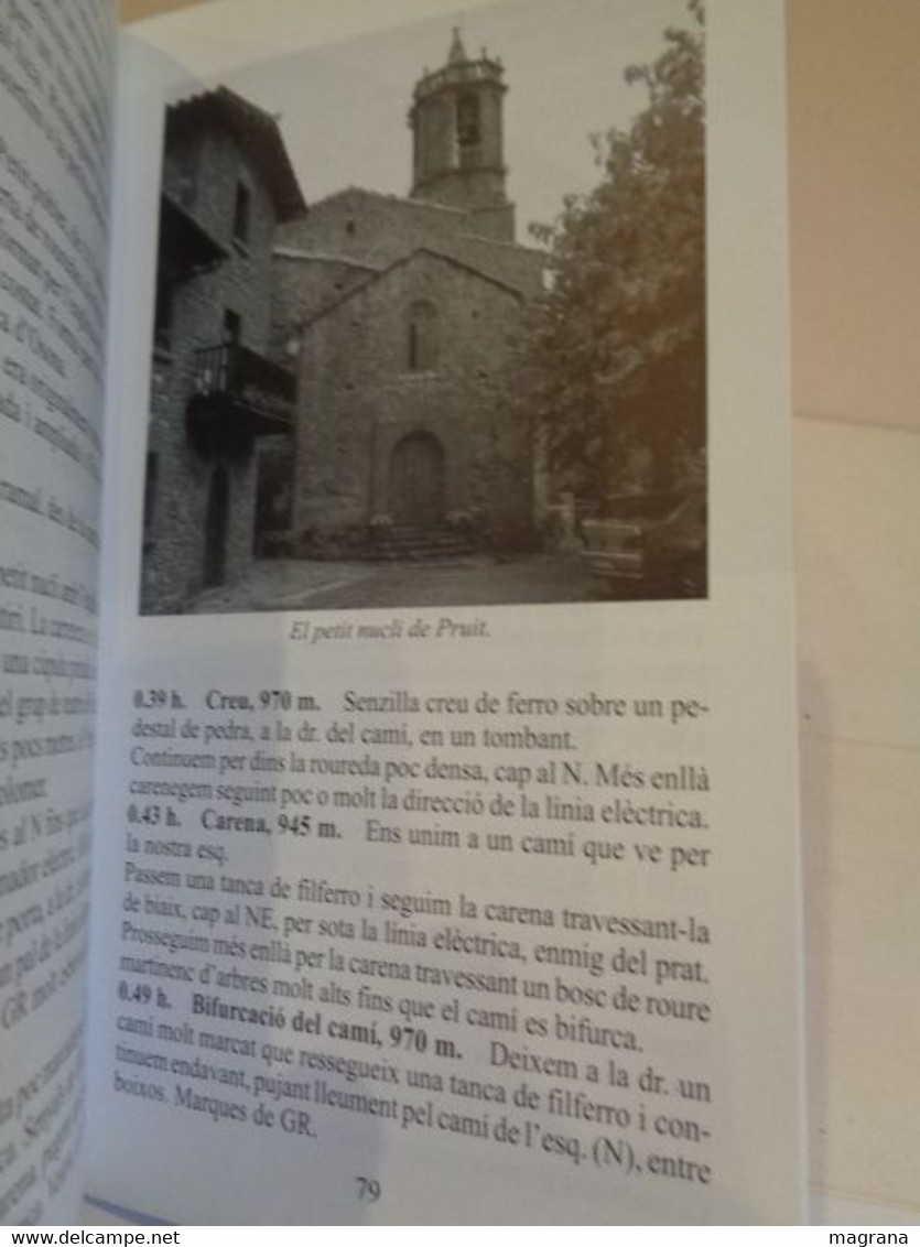Collsacabra. Guia d'Excursions. Àngels Morell i Fina, Josep Nuet i Badia. 2004. 191 Pàgines.