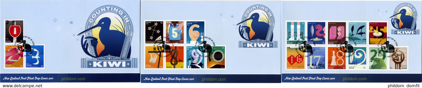 347628 MNH NUEVA ZELANDA 2011 CUEBRO DEL KIWI - Variétés Et Curiosités