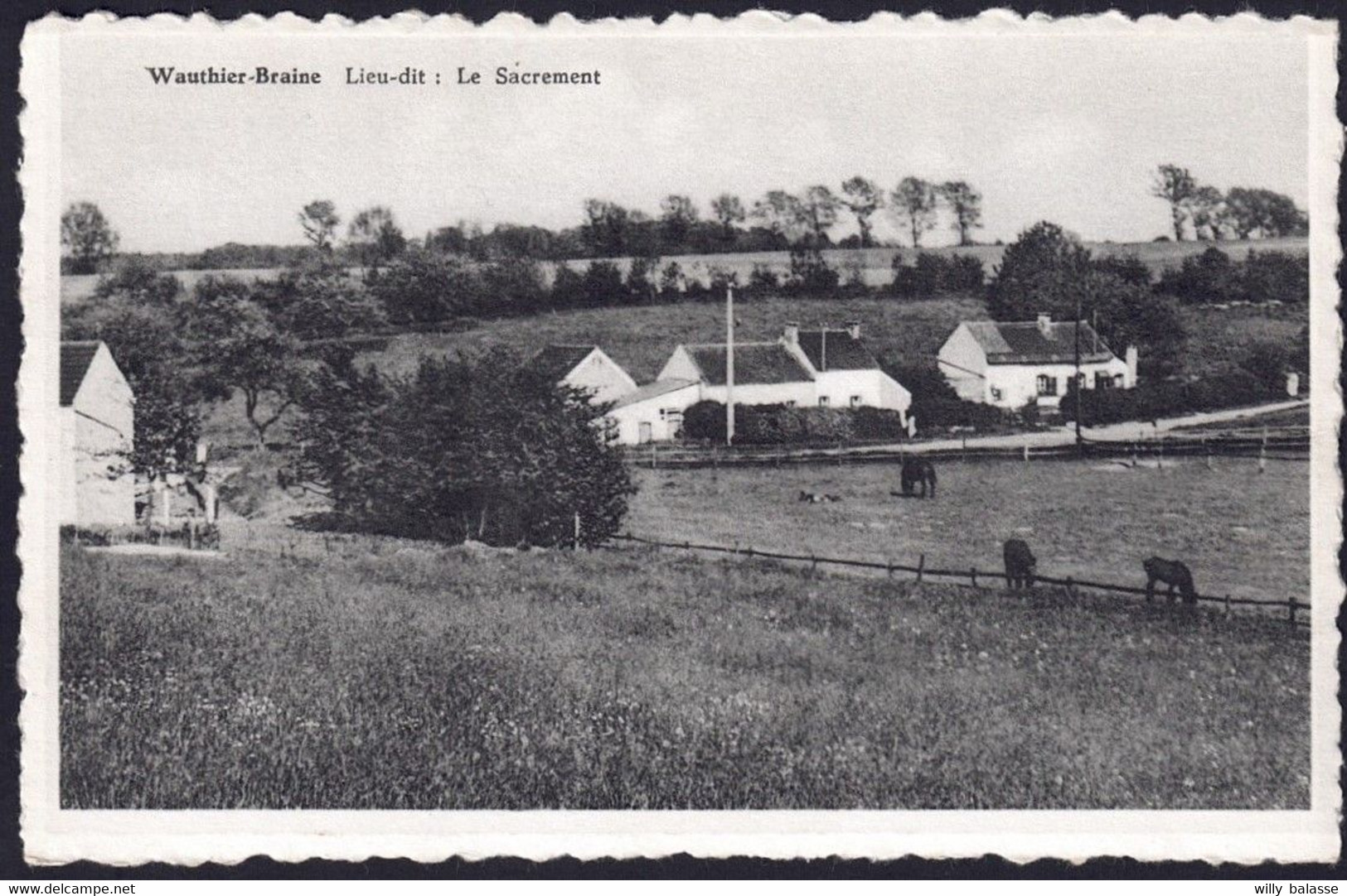 +++ CPA - WAUTIER BRAINE - Lieu-dit  " Le Sacrement " // - Braine-le-Château