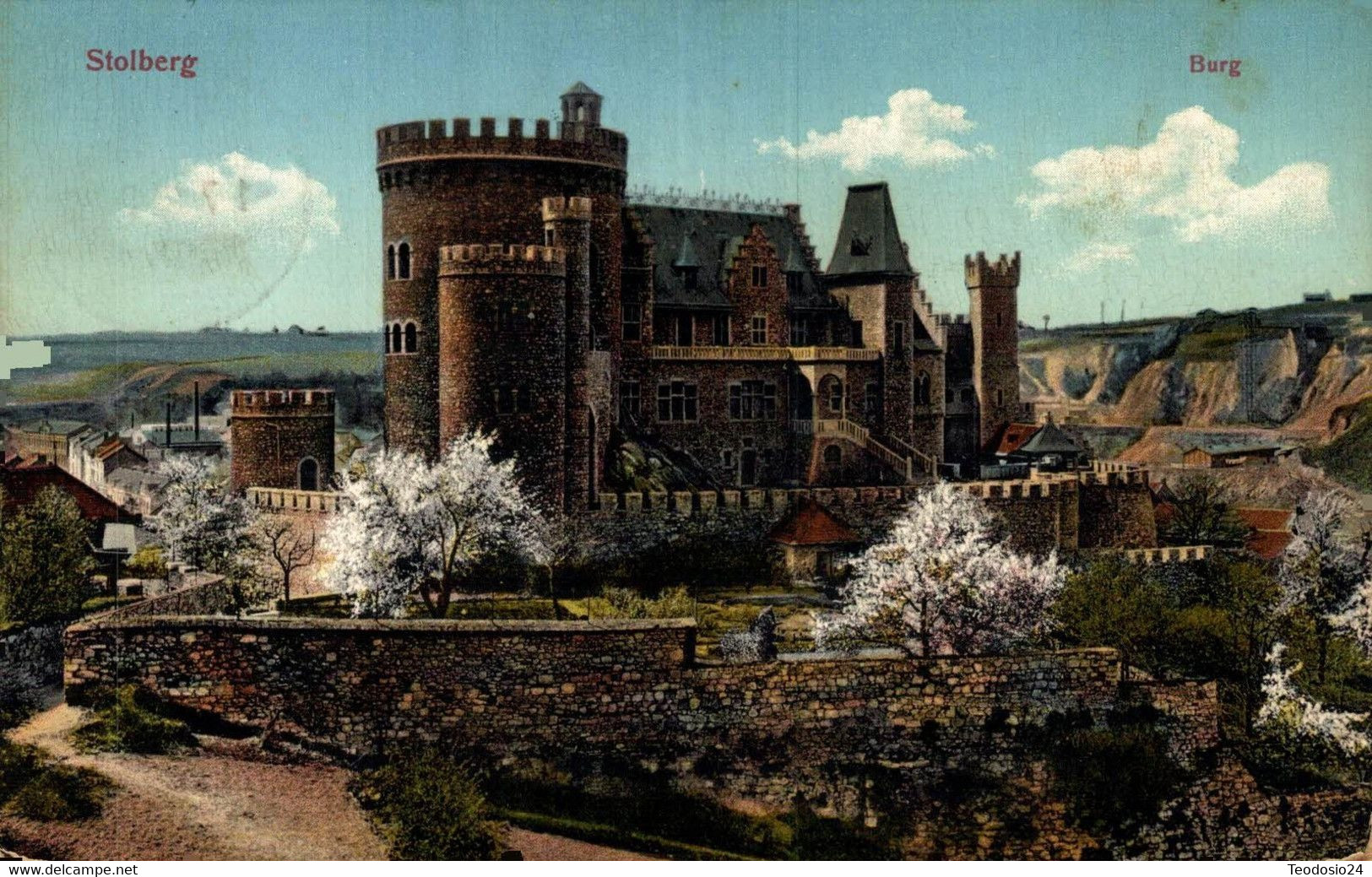 Allemagne Rhénanie-du-Nord-Westphalie Stolberg, Burg / Circule 1913 - Stolberg