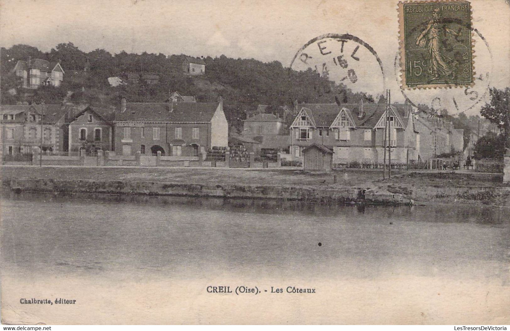 CPA - FRANCE - 60 - CREIL - Les Côteaux - Chalbrette Editeur - Creil