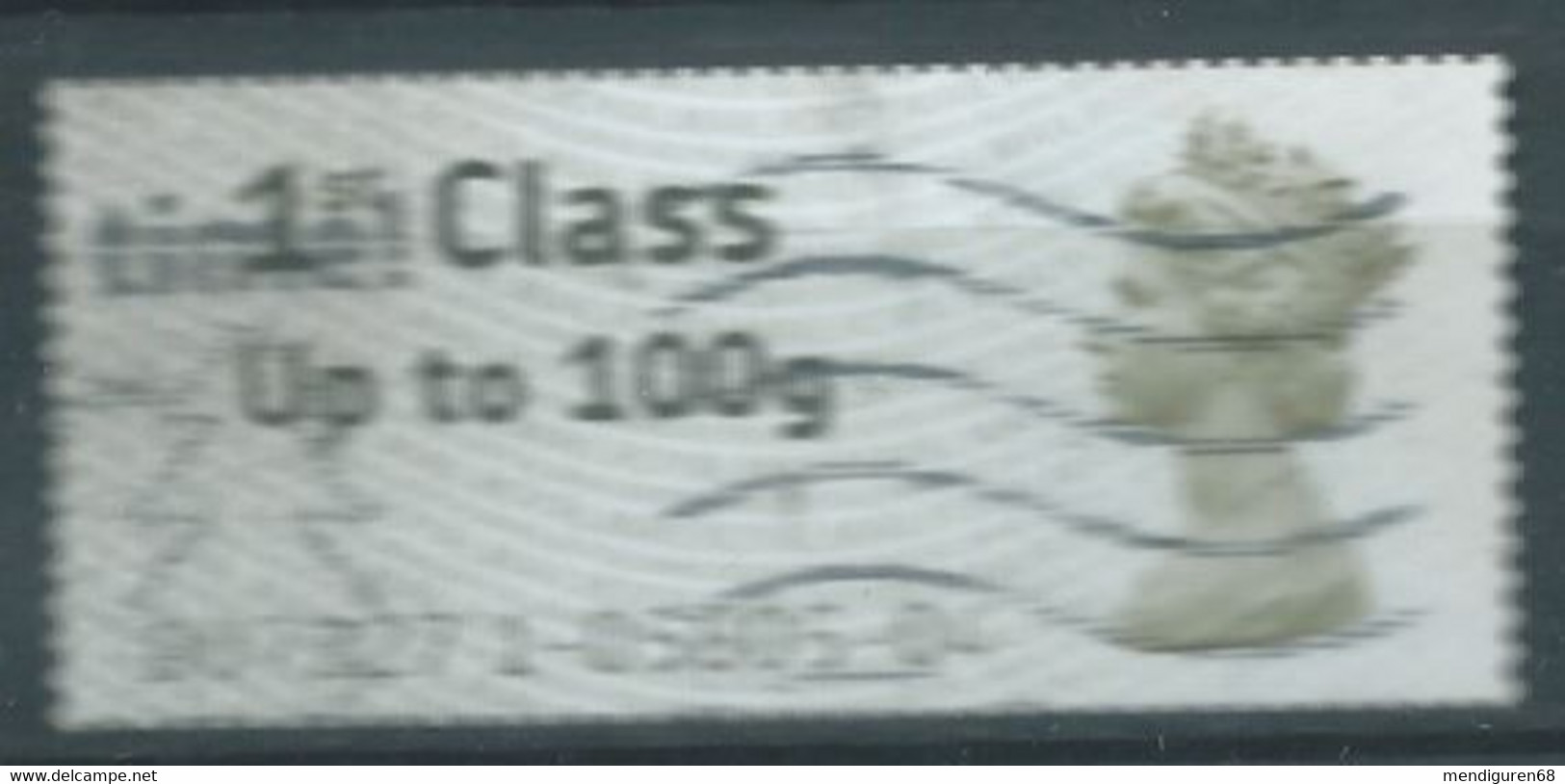 GROSBRITANNIEN GRANDE BRETAGNE GB 2008  POST&GO 1ST CLASS Up To 100g USED SG FS1 MI ATM2a YT TDIST D2a - Post & Go (distribuidores)