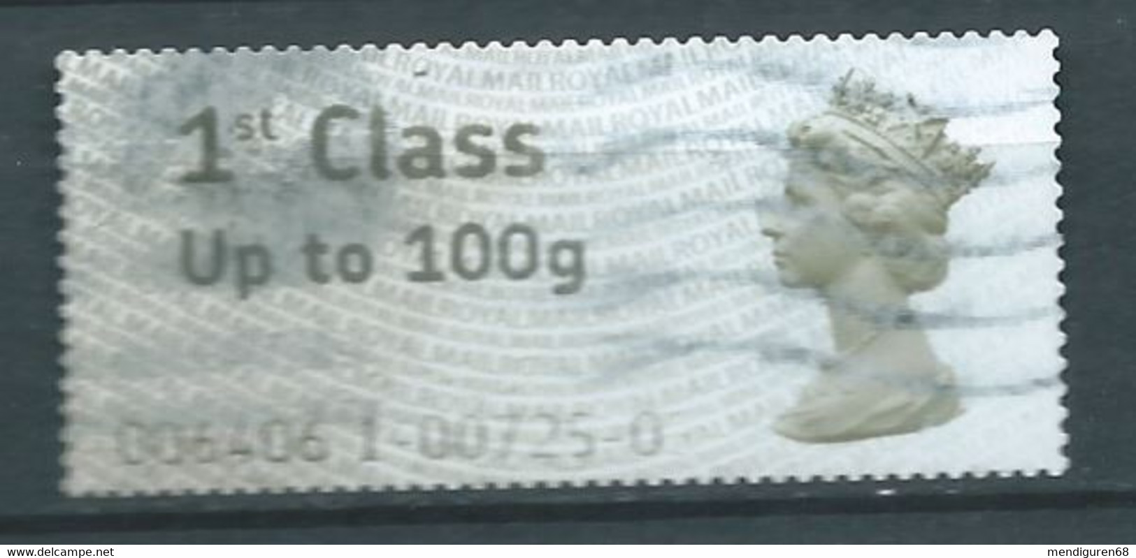 GROSBRITANNIEN GRANDE BRETAGNE GB 2008  POST&GO 1ST CLASS Up To 100g USED SG FS1 MI ATM2a YT TDIST D2a - Post & Go (distributori)