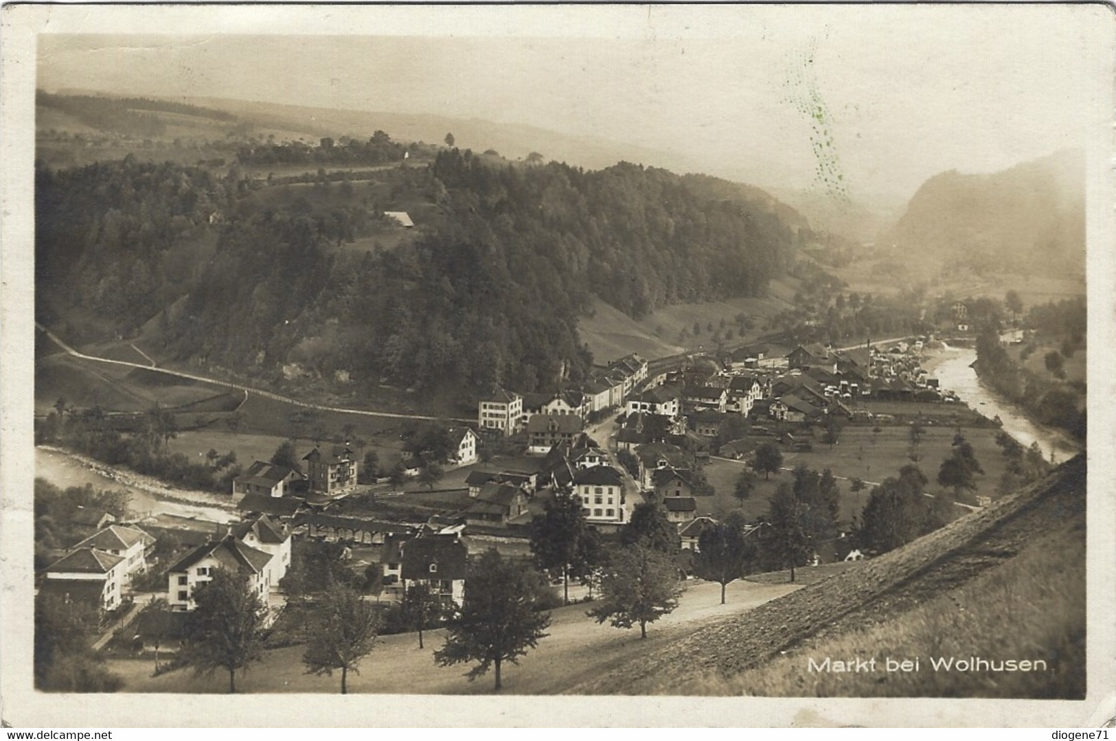 Markt Bei Wolhusen 1926 Selten - Wolhusen