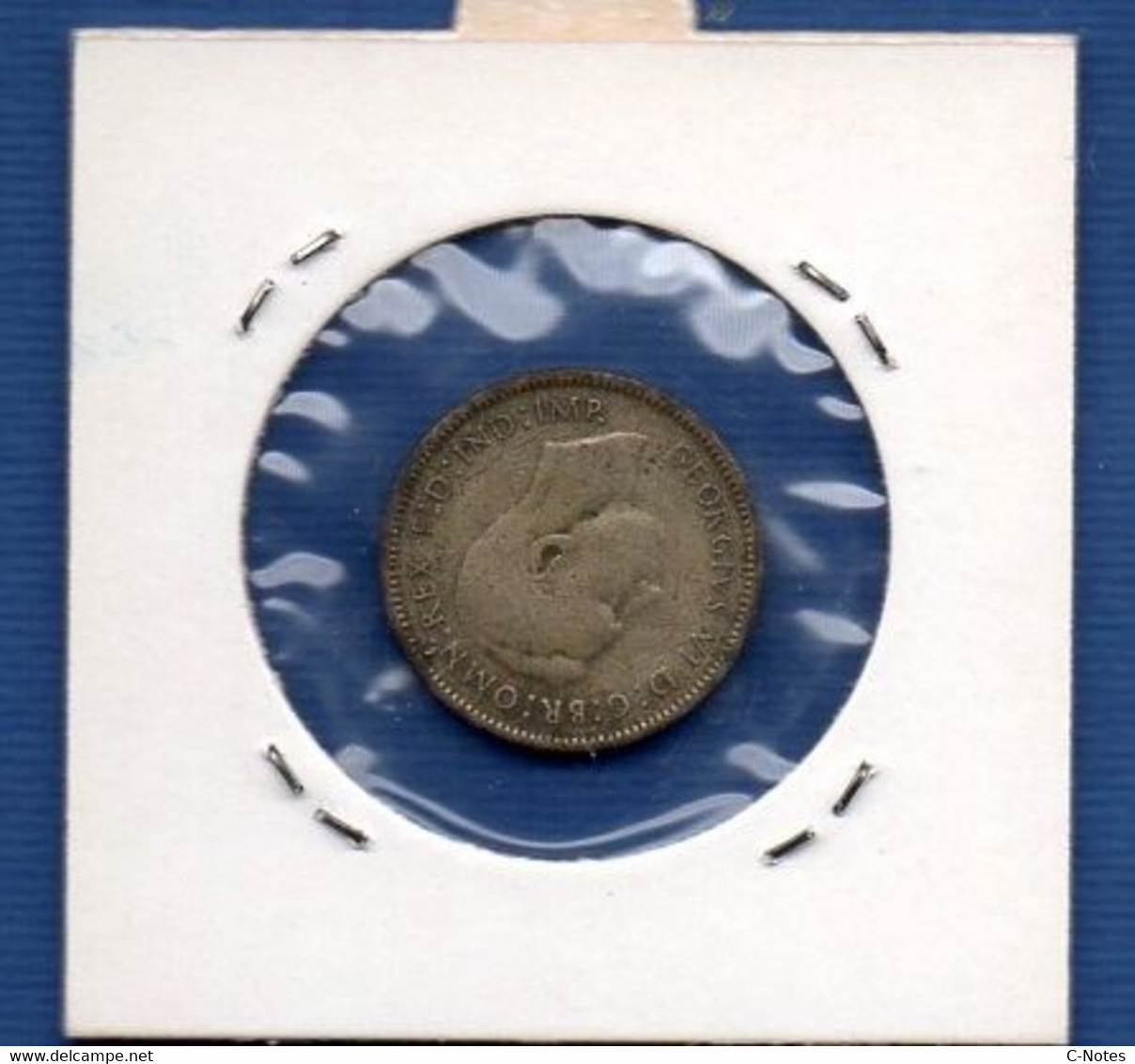 AUSTRALIA - 6 Pence 1946  VF -  See Photos - SILVER - Km 38A - Sixpence