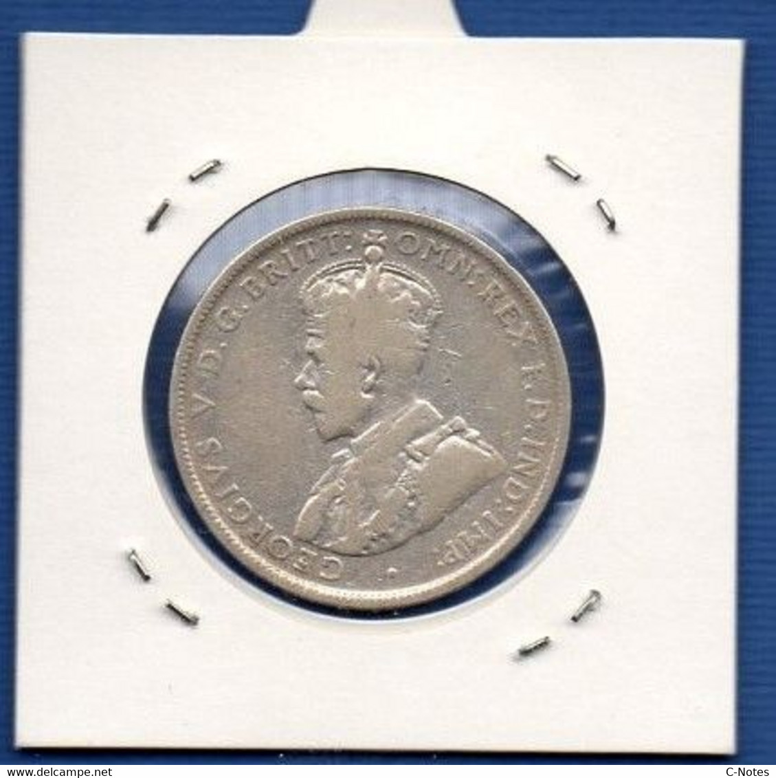 AUSTRALIA - 1 Florin / 2 Shillings 1922  F/VF -  See Photos - SILVER - Km 27 - Florin