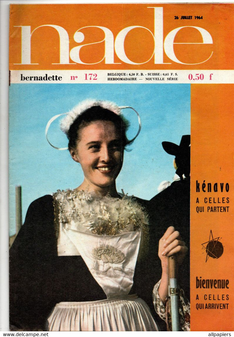 Nade Bernadette N°172 Devenez Monitrice De Colonie De Vacances - La Robe Bain De Soleil De La Poupée Nadette...1964 - Bernadette